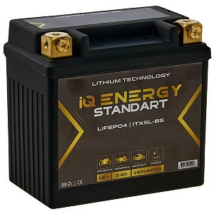 АКБ IQ ENERGY MOTO 3Ач LiFePO4