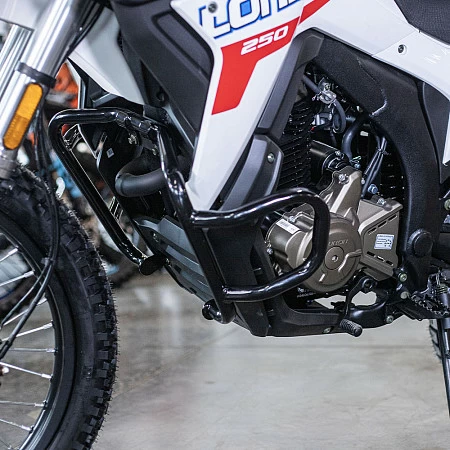 Мотоцикл Loncin DS250 Rally (белый)