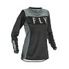 Джерси FLY RACING WOMEN'S LITE черная/серая (женская 2021)  M